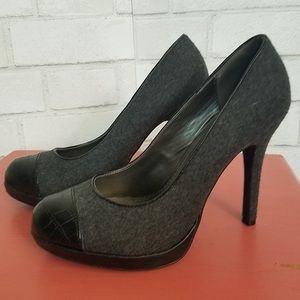 Ann Taylor LOFT Cap-toe Heels ✨Like NEW✨